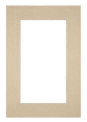 Passe Partout 62x93cm Carton Beige Bord 6cm Droit De Face | Yourdecoration.fr