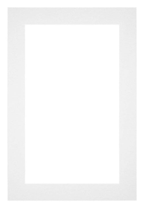Passe Partout 62x93cm Carton Blanc Bord 4cm Droit De Face | Yourdecoration.fr