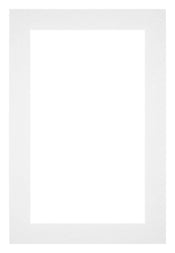 Passe Partout 62x93cm Carton Blanc Bord 4cm Droit De Face | Yourdecoration.fr