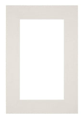 Passe Partout 62x93cm Carton Gris Clair Bord 6cm Droit De Face | Yourdecoration.fr