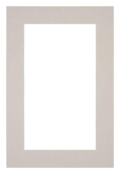 Passe Partout 62x93cm Carton Gris Graniet Bord 5cm Droit De Face | Yourdecoration.fr