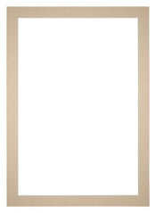 Passe Partout 70x100cm Carton Beige Bord 4cm Droit De Face | Yourdecoration.fr