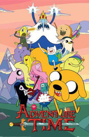 Poster Adventure Time Group 61x91 5cm PP2501154 | Yourdecoration.fr
