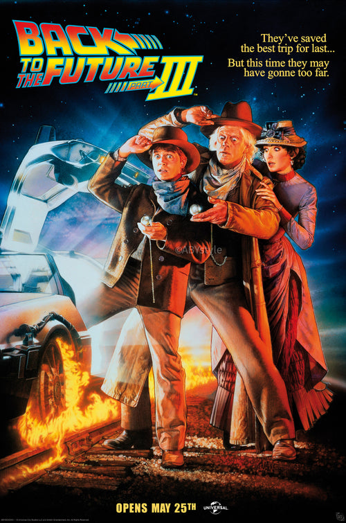 Poster Back To The Future Movie Poster 3 61x91 5cm GBYDCO992 | Yourdecoration.fr