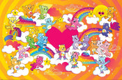 Affiche Poster Care Bears Group Landscape 91 5x61cm PP2400010 | Yourdecoration.fr