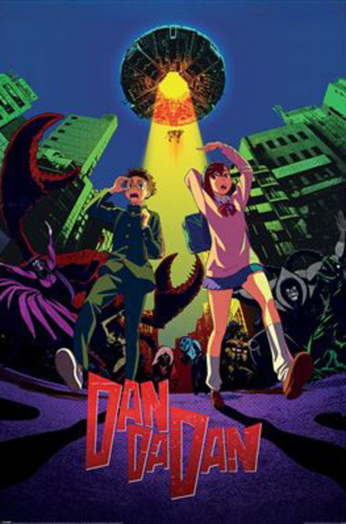 Poster Dan Da Dan Spaceship 61x91 5cm PP2501599 | Yourdecoration.fr