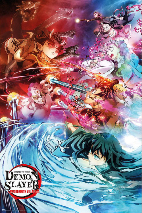 Poster Demon Slayer Swordsmith Village 2 61x91 5cm GPE6071 | Yourdecoration.fr