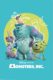 Poster Disney Pixar Monsters Inc 25th Anniversary 61x91 5cm GPE6046 | Yourdecoration.fr