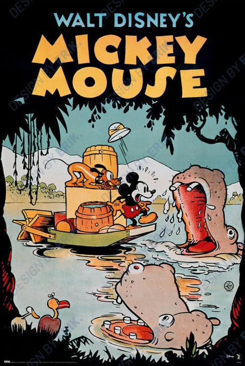 Poster Disney Vintage 61x91 5cm GPE6112 | Yourdecoration.fr