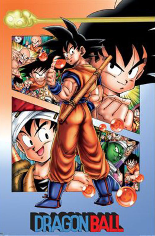 Poster Dragon Ball Goku 61x91 5cm PP2501608 | Yourdecoration.fr