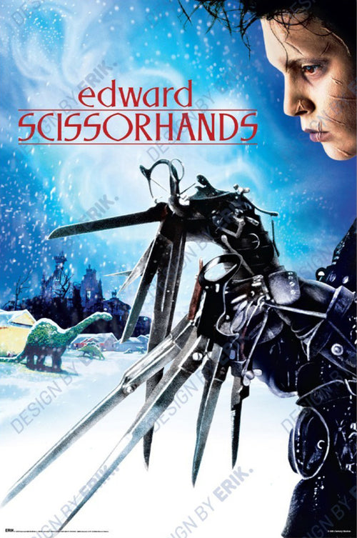 Poster Edward Scissorhands 61x91 5cm GPE6107 | Yourdecoration.fr