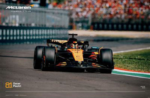 Poster F1 Oscar Piastri Imola 91 5x61cm PP2512221 | Yourdecoration.fr