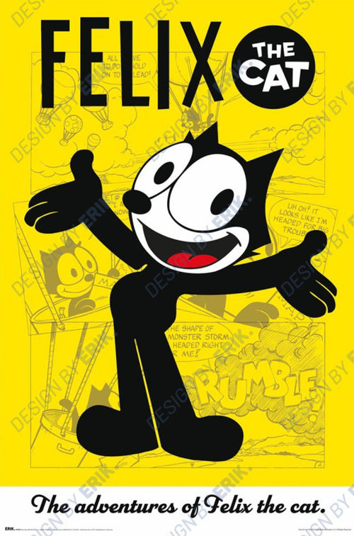 Poster Felix The Cat 61x91 5cm GPE6101 | Yourdecoration.fr
