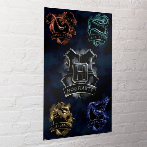 Poster Harry Potter Houses 61x91 5cm PP2512503 Sfeer | Yourdecoration.fr