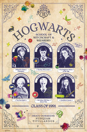 Poster Harry Potter Student Yearbook 61x91 5cm GBYDCOA032 | Yourdecoration.fr