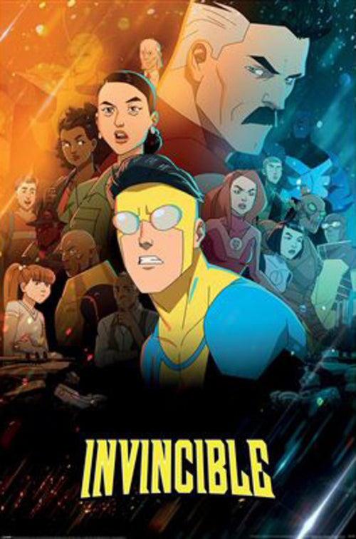 Poster Invincible Character Montage 61x91 5cm PP2510492 | Yourdecoration.fr