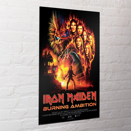 Poster Iron Maiden Burning Ambition 61x91 5cm PP2512952 Sfeer | Yourdecoration.fr