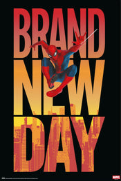 Poster Marvel Spider Man Brand New Day 61x91 5cm GPE6051 | Yourdecoration.fr