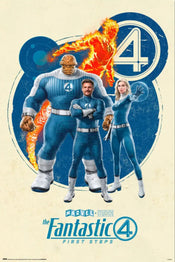 Poster Marvel The Fantastic Four 61x91 5cm Grupo Erik GPE5946 | Yourdecoration.fr
