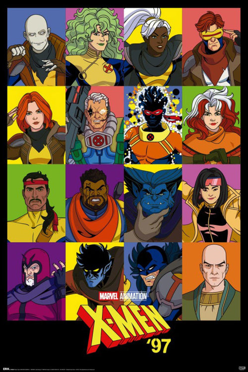 Poster Marvel X Men 97 Season 2 61x91 5cm GPE6047 | Yourdecoration.fr