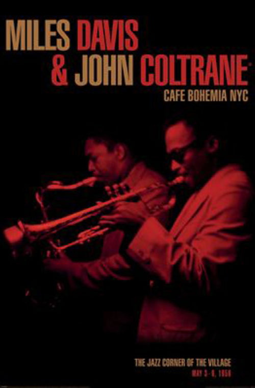 Poster Miles Davis And John Coltrane Cafe Bohemia 61x91 5cm PP2501153 | Yourdecoration.fr