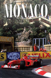 Poster Monaco Race 61x91 5cm PP2500856 | Yourdecoration.fr