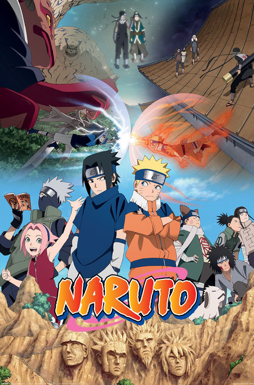 Poster Naruto Divided 61x91 5cm PP2513173 | Yourdecoration.fr