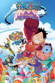 Poster One Piece Punk Records 61x91 5cm PP2510163 | Yourdecoration.fr
