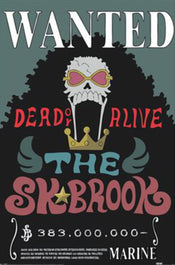 Poster One Piece Wanted Brook 61x91 5cm PP2501061 | Yourdecoration.fr