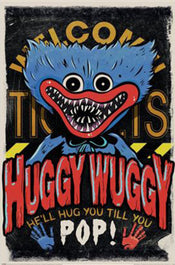 Poster Poppy Playtime Huggy Wuggy 61x91 5cm PP2512237 | Yourdecoration.fr