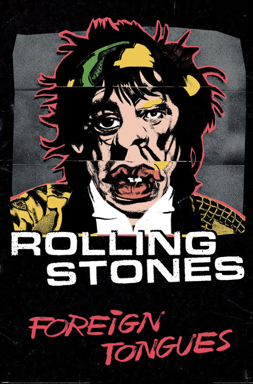 Poster Rolling Stones Foreign Tongues Album 61x91 5cm PP2513359 | Yourdecoration.fr