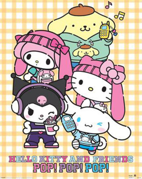 Poster Sanrio Hello Kitty Pop 40x50cm MPP2501482 | Yourdecoration.fr