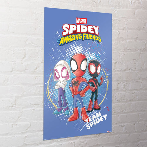Poster Spidey And His Amazing Friends Team Up 61x91 5cm PP2513295 Sfeer | Yourdecoration.fr