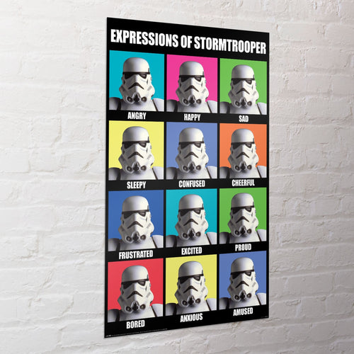 Poster Star Wars Expression Of Stormtrooper 61x91 5cm PP2513189 Sfeer | Yourdecoration.fr