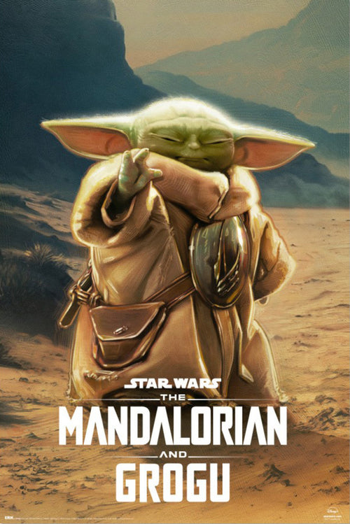 Poster Star Wars The Mandalorian And Grogu Grogu 61x91 5cm GPE6056 | Yourdecoration.fr