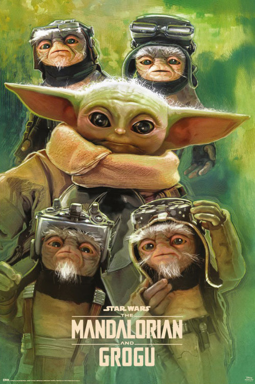 Poster Star Wars The Mandalorian And Grogu Grogu Anzellans 61x91 5cm GPE6055 | Yourdecoration.fr