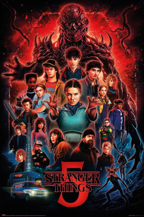 Poster Stranger Things S5 5 61x91 5cm GPE6034 | Yourdecoration.fr