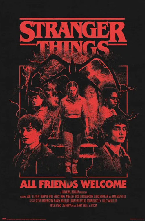 Poster Stranger Things S5 Poster 61x91 5cm GPE5958 | Yourdecoration.fr