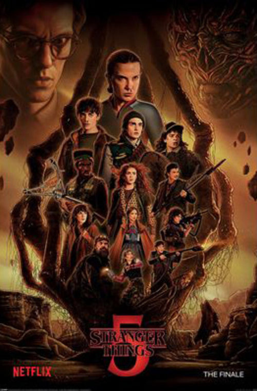 Poster Stranger Things S5 The Finale 61x91 5cm PP2512016 | Yourdecoration.fr