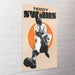 Poster Teddy Swims 61x91 5cm PP2501024 Sfeer | Yourdecoration.fr