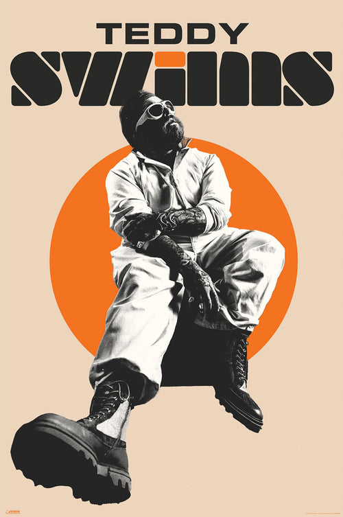 Poster Teddy Swims 61x91 5cm PP2501024 | Yourdecoration.fr