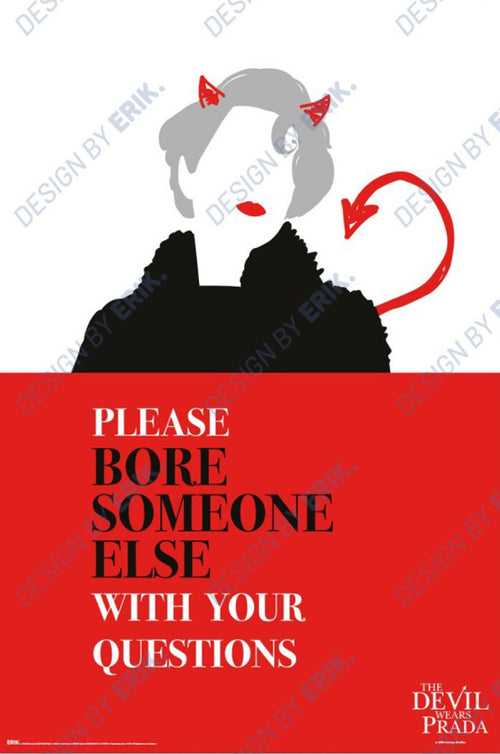 Poster The Devil Wears Prada 61x91 5cm GPE6109 | Yourdecoration.fr