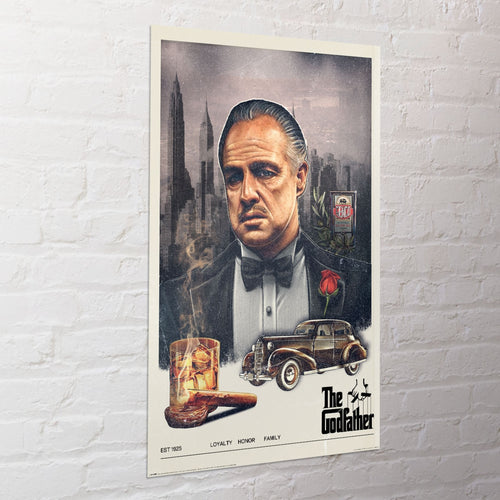 Poster The Godfather Loyalty Honour Family 61x91 5cm PP2512767 Sfeer | Yourdecoration.fr
