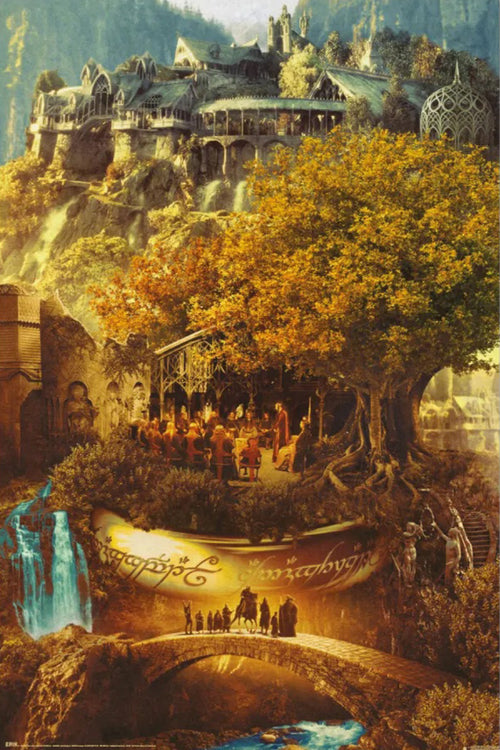 Poster The Lord Of The Rings 25th Anniversary 61x91 5cm GPE6058 | Yourdecoration.fr