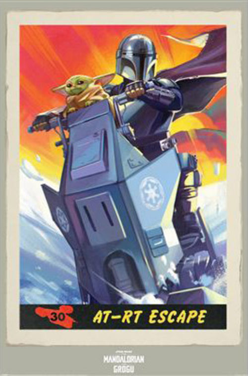 Poster The Mandalorian And Grogu At Rt Escape 61x91 5cm PP2512117 | Yourdecoration.fr