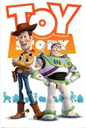Poster Toy Story Woody N Buzz 61x91 5cm PP2511072 | Yourdecoration.fr