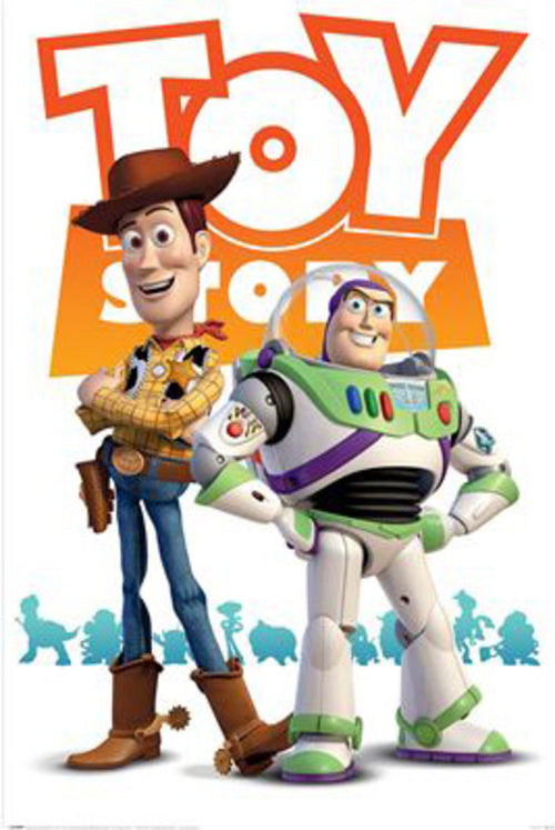 Poster Toy Story Woody N Buzz 61x91 5cm PP2511072 | Yourdecoration.fr