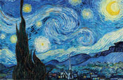 Poster Vincent Van Gogh Starry Night 91 5x61cm PP2400690 | Yourdecoration.fr