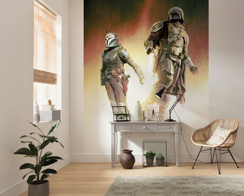 Star Wars The Mandalorian Flight Interieur Papier Peint DX4 177 | Yourdecoration.fr