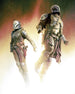 Star Wars The Mandalorian Flight Papier Peint DX4 177 | Yourdecoration.fr